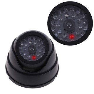 READY STOCK Dummy Fake CCTV Security Dome Camera with Flashing Red LED Light