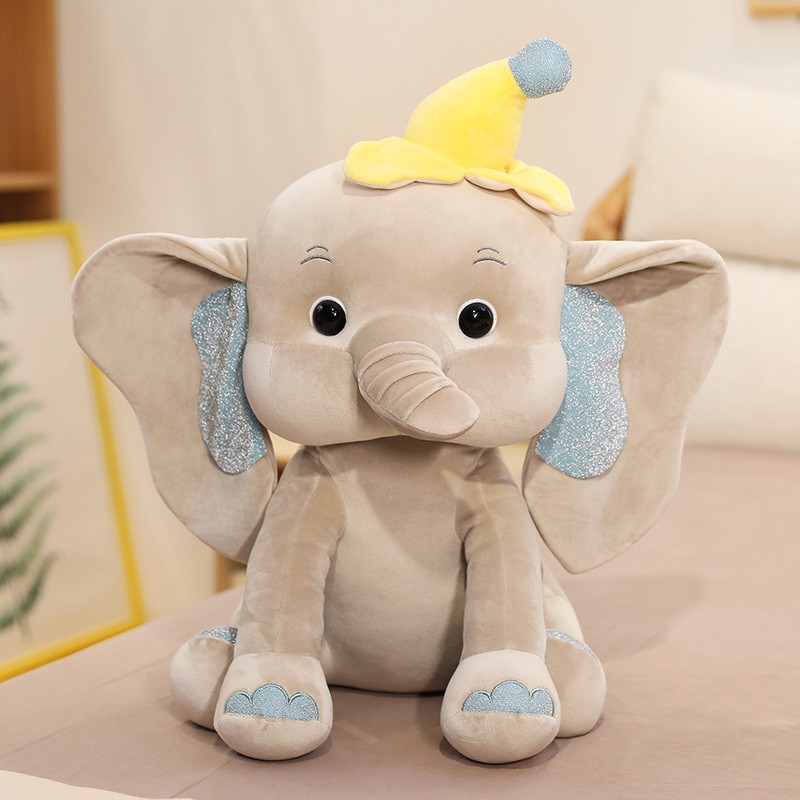 plush elephant pillow toy