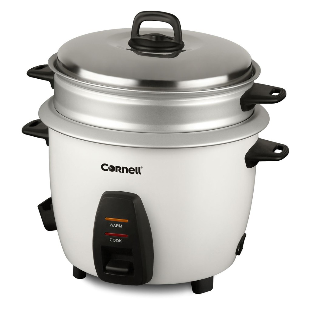 cornell-rice-cooker-with-food-steamer-tray-shopee-singapore