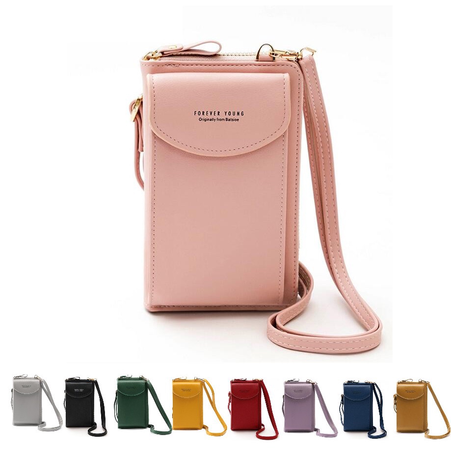 New Women Mini Sling Bag Lady Small Crossbody Zipper Shoulder Bag For ...