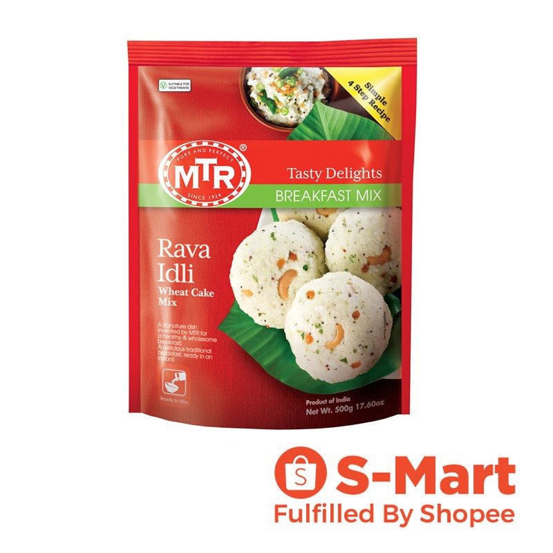 Mtr Rava Idli Mix 500g Sonnamera India Shopee Singapore
