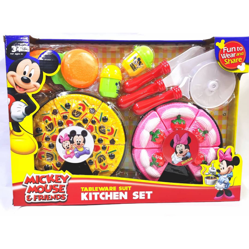 mickey play kitchen