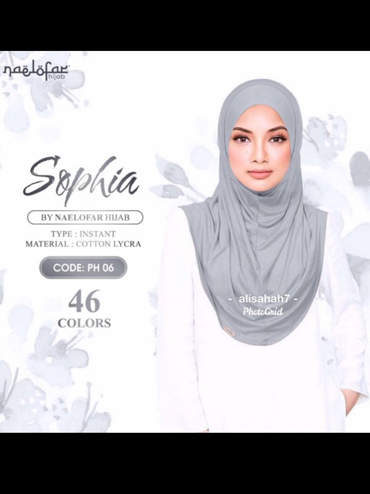 Hot Selling Instant Sophia By Naelofar Hijab Shopee Singapore