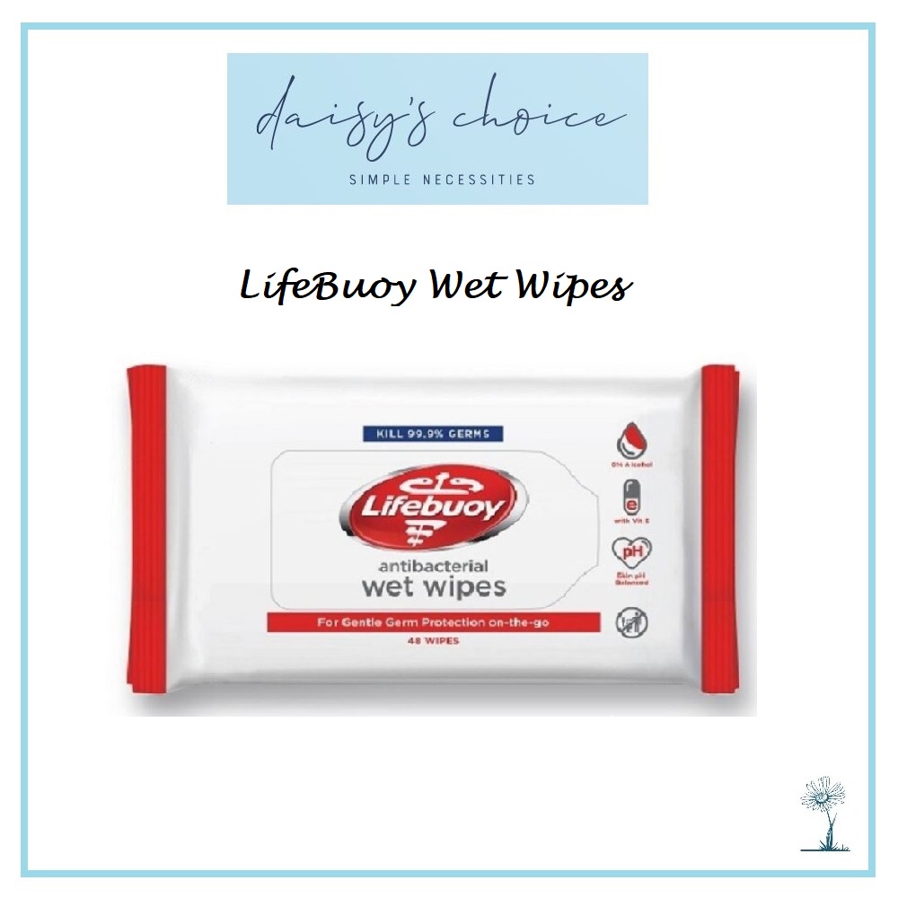 [SG READY STOCK] Lifebuoy Antibacterial Wet Wipes (48s) Shopee Singapore
