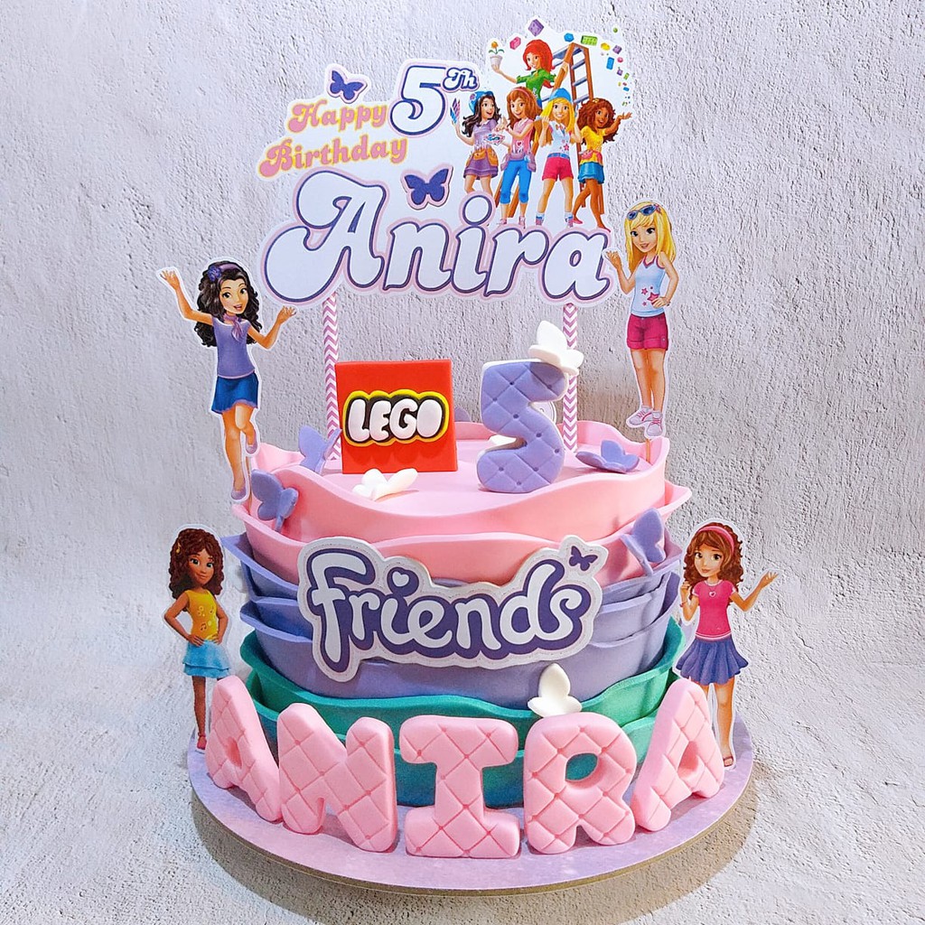 Lego Friends Birthday Banner For Sale Off 67