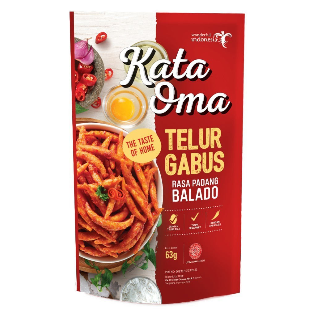 Ci2001 Kata Oma Telur Gabus 68gr Singapore