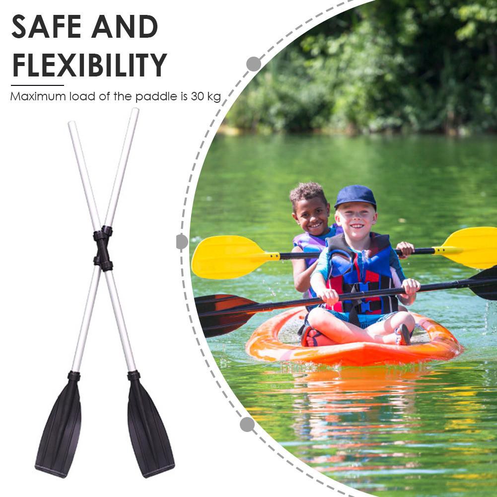 Boat Oars for Inflatable Boats Vilgen Kayak Paddles 1 Pair 96in Combo Dual  Pu Sporting Goods Water Sports