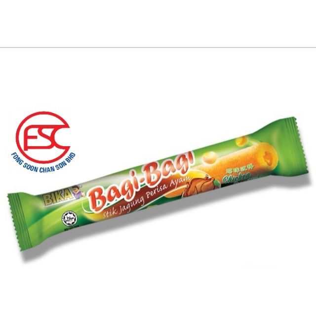 [FSC] Bika Bagi-Bagi Chicken Corn Stick 11gm X 40 Pieces | Shopee Singapore