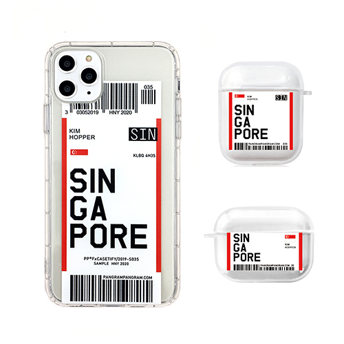 Singapore Travel Flight Ticket Iphone 12 Mini 12 Pro 12 Pro Max Iphone 11 11pro 11 Pro Max With Airpods Case Anti Fall Phone Cover Iphone Case With Airpods Pro Case Shopee Singapore
