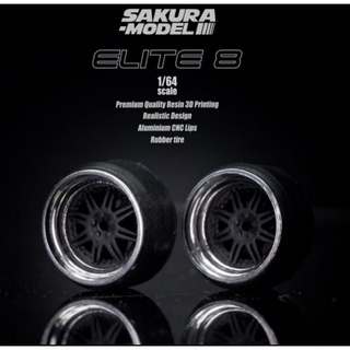 Sakura Diecast Rubber Tire Model Elite 8