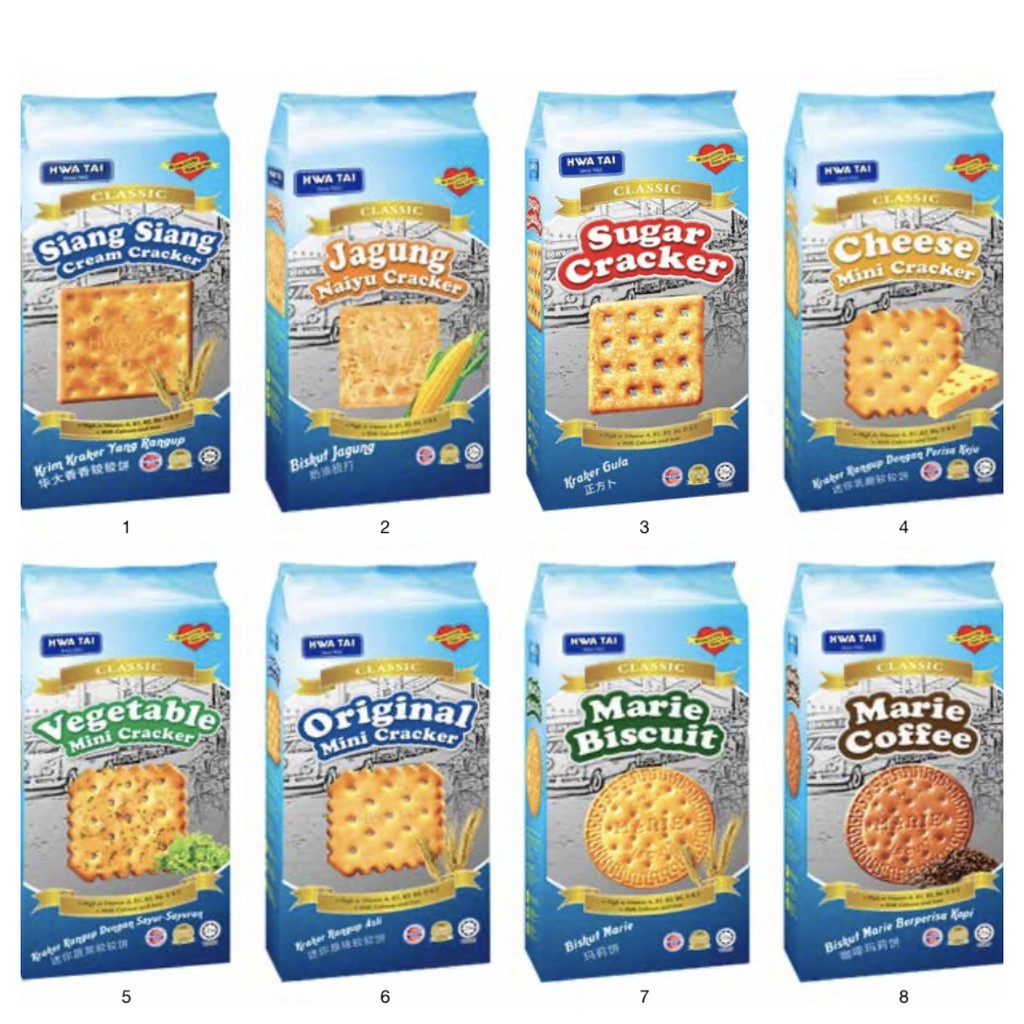 Buy Hwa Tai Classic Marie Biscuit 270g Seetracker Malaysia