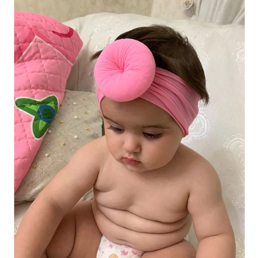 baby donut headband
