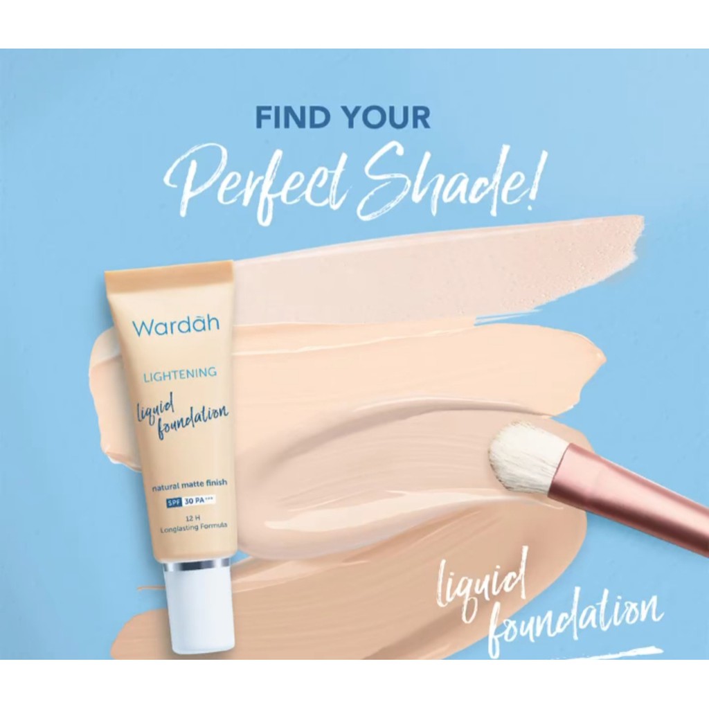 wardah lightening liquid foundation shade