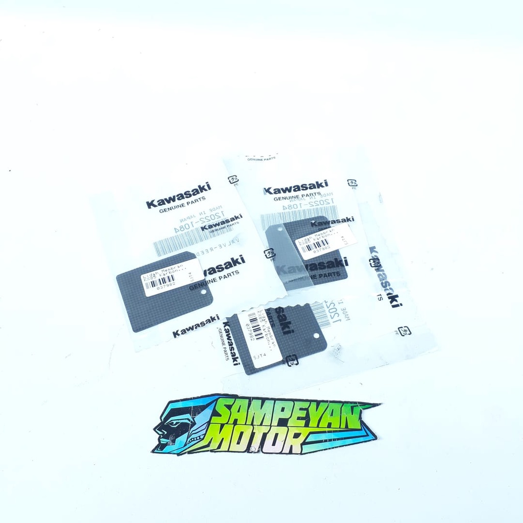 Kawasaki KX 85 KX85 Original KGP Black Carbon Membrane Tongue (1 Sheets