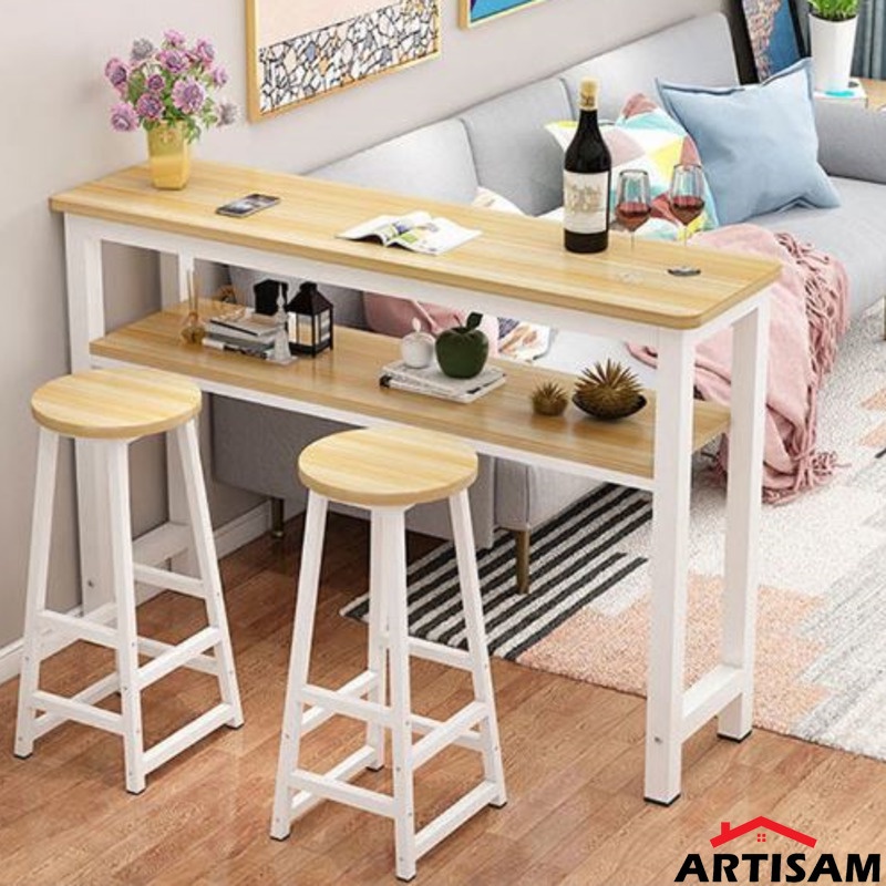 ARTISAM Bar Table Household High Bar Table Simple Bar Table Shopee