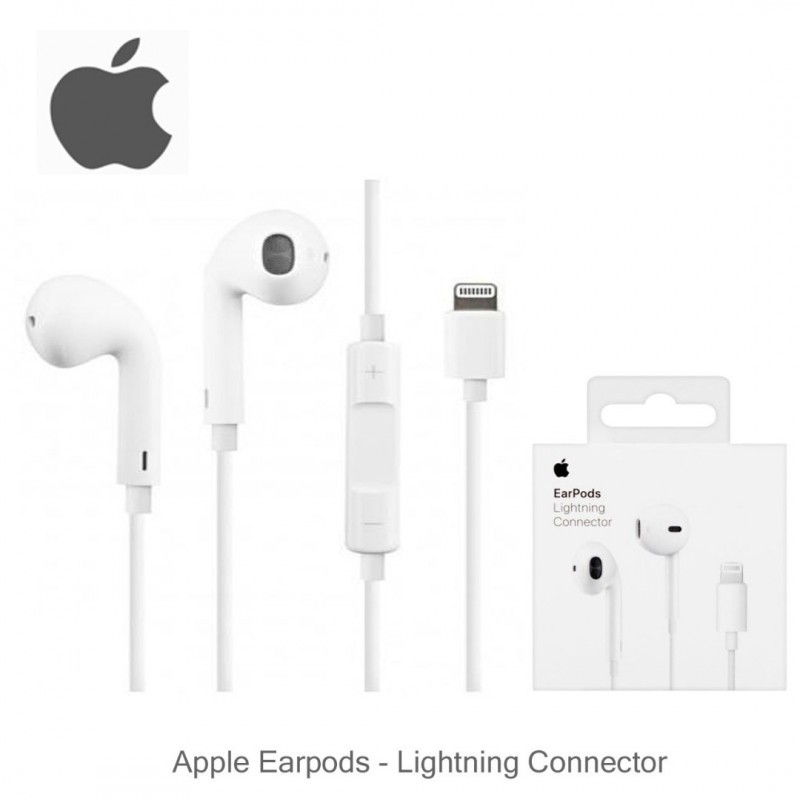 apple earphones with lightning connector