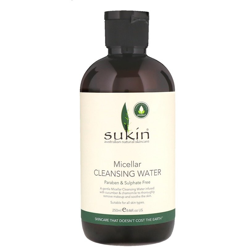 natural micellar cleansing water