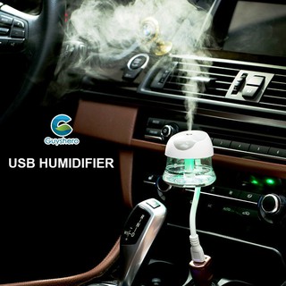 usb humidifier air diffuser purifier humidifer for aroma in home office car night light 7 color