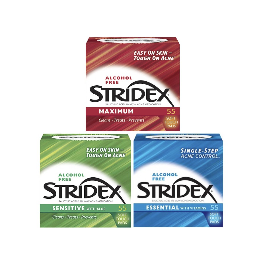 💞Stridex💞 Acne Pads with Salicylic Acid Shopee Singapore