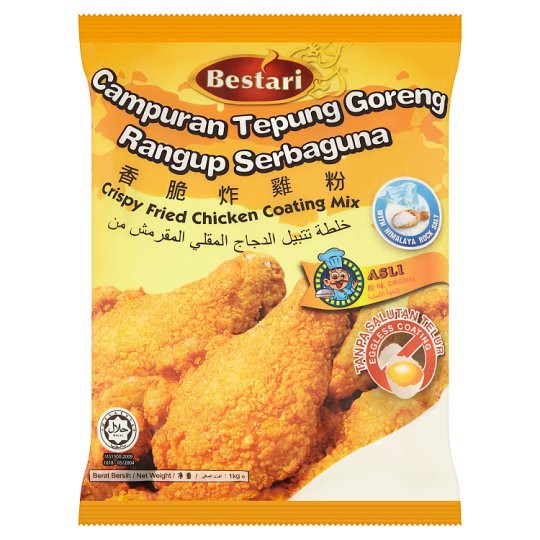 Shop Malaysia Bestari Versatile Fried Flour Spicy Original 1kg Shopee Singapore