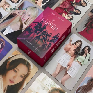 55Pcs/Set Kpop IVE Lomo Card Album Eleven Postcard Photocards For Fans Collection