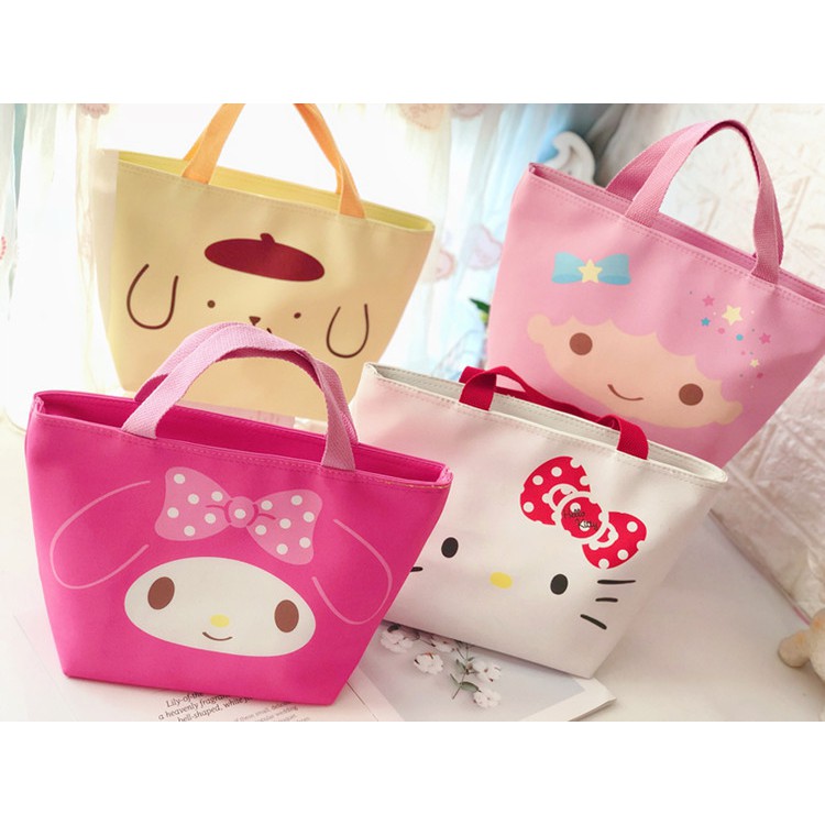 Lunch Purse Cold Lunch Drawstring Bag Hello Kitty
