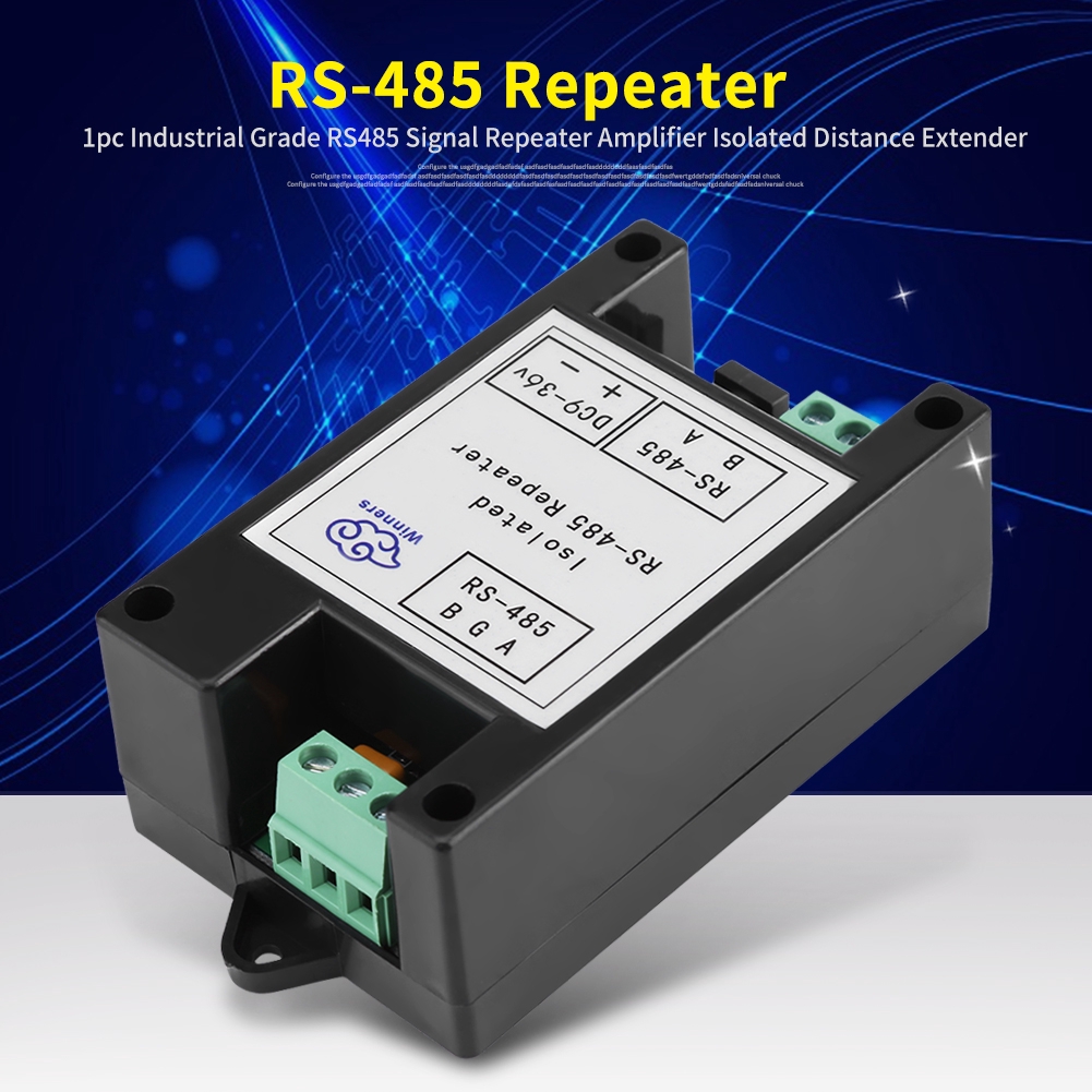 Signal Repeater Asixx 1pc Industrial Grade RS485 Signal Repeater Amplifier Isolated Distance Extender RS-485 Repeater 