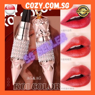 Image of thu nhỏ [SG] AGAG Queen Scepter Lipstick Tricolor Water-resistant Waterproof Long Lasting Moisturizer Glossy Cozy #0