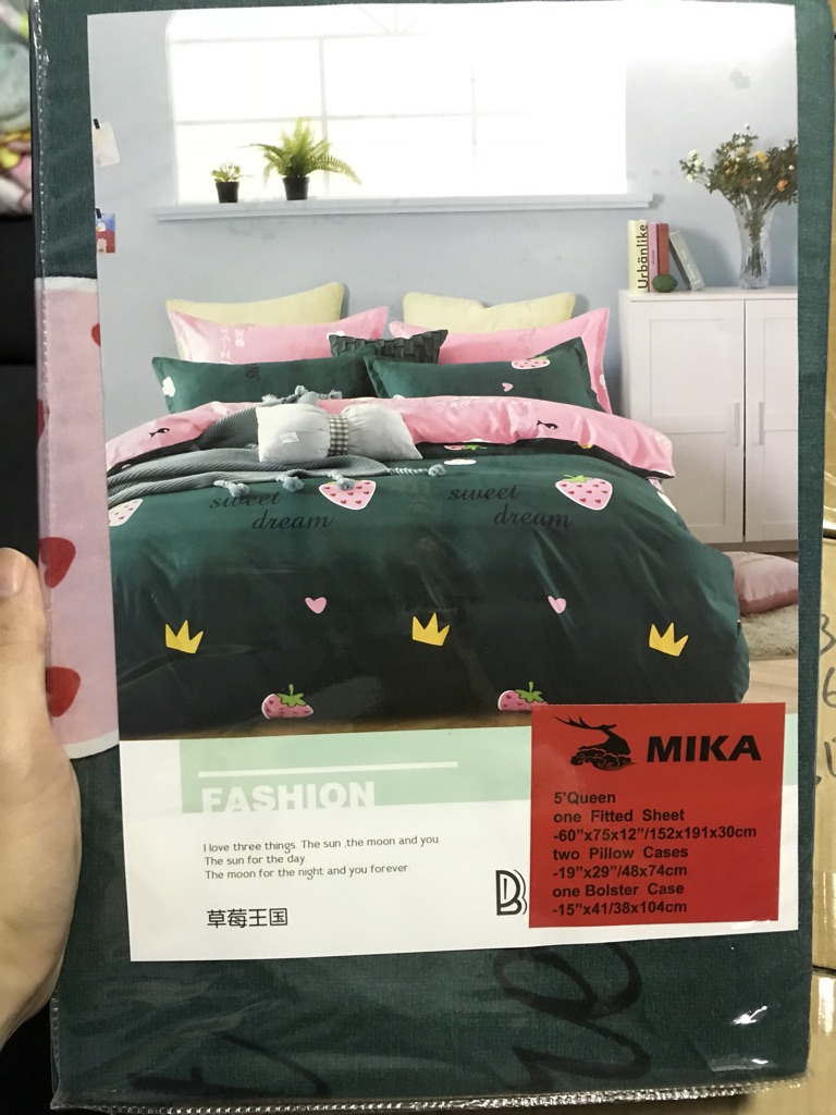 Mika Queen Bedsheet Set Shopee Singapore