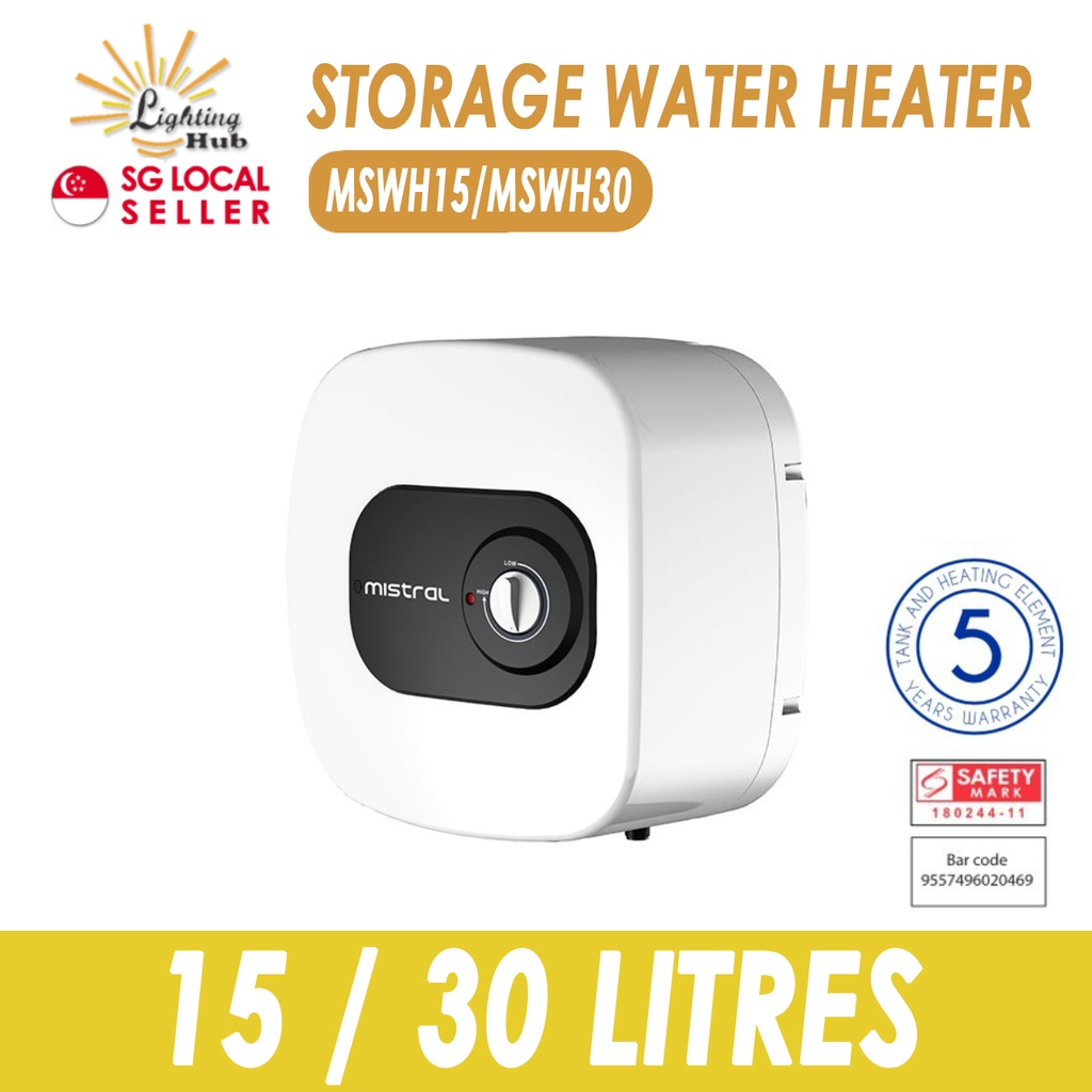 [INSTALLATION AVAILABLE] MISTRAL STORAGE WATER TANK MSWH15 MSWH30 / 15