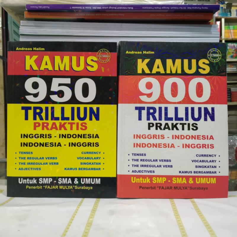 Book Of Kamus Bahasa Inggris 900 950 Triliun Dilengkapi Dengan Dengan Indeks Shopee Singapore