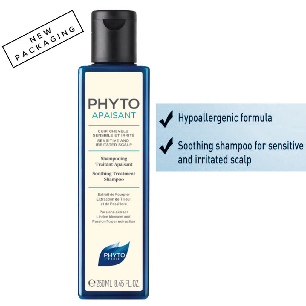 Phyto Phytoapaisant Irritated Scalp Soothing Care Shampoo 250ml Shopee Singapore