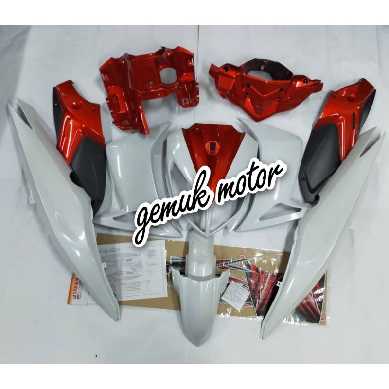 Yamaha Nouvo Lc Cover Set Sticker 100 Original Shopee Singapore
