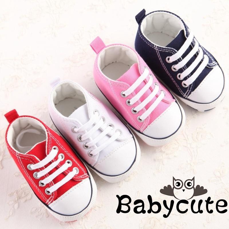 B-BBaby Newborn Girl Boy Denim Soft Sole Toddler Infant Shoes Prewalker #0