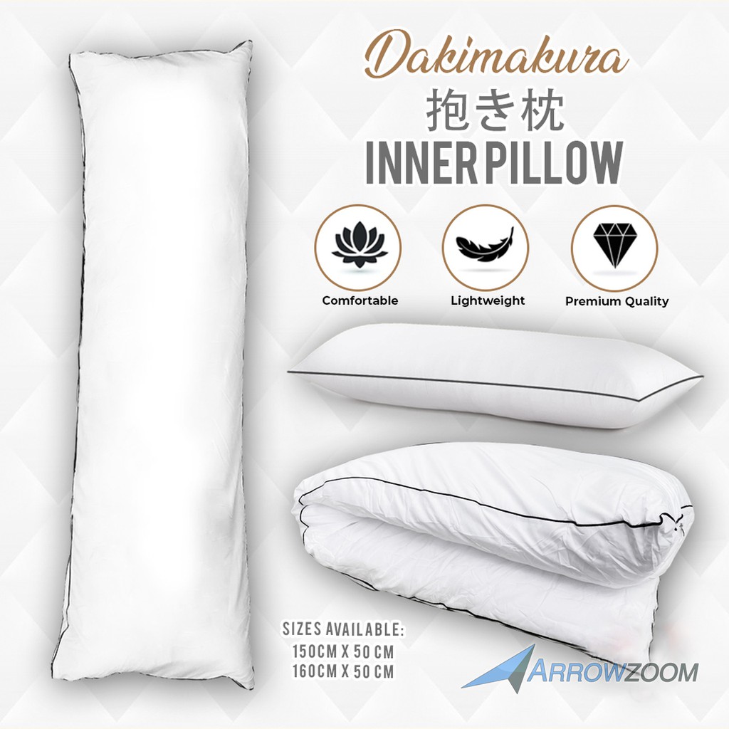Arrowzoom Dakimakura Inner Pillow Stuffing Comfy Bed Time Soft