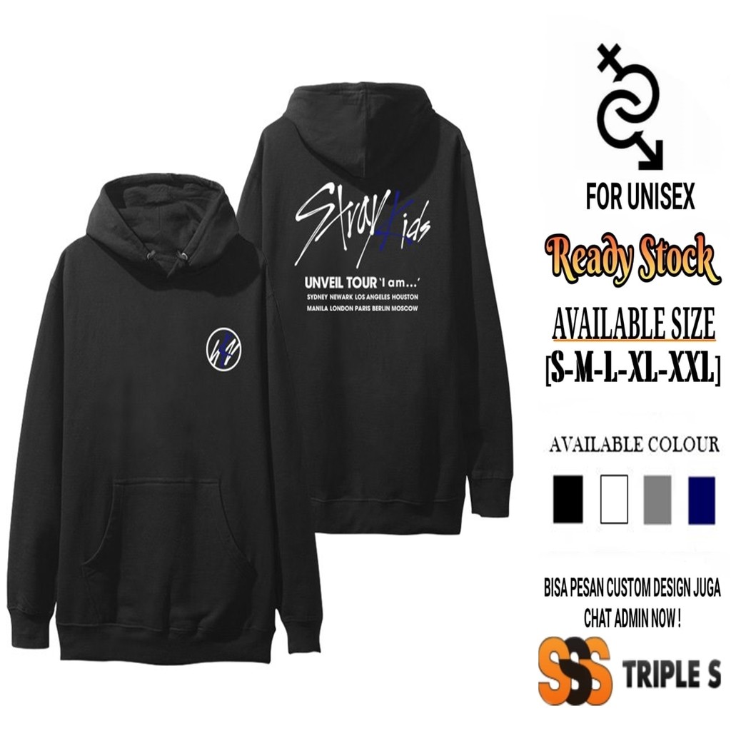 stray kids unveil hoodie