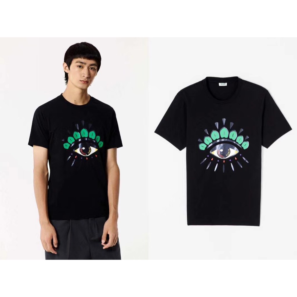 kenzo eye print t shirt