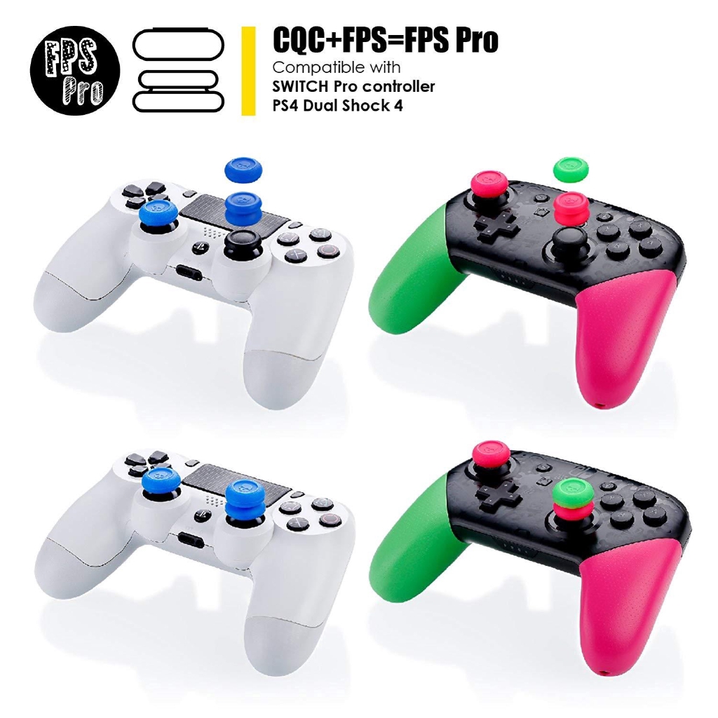Skull & Co. Thumb Grip 6 Set for Nintendo Switch Pro Controller