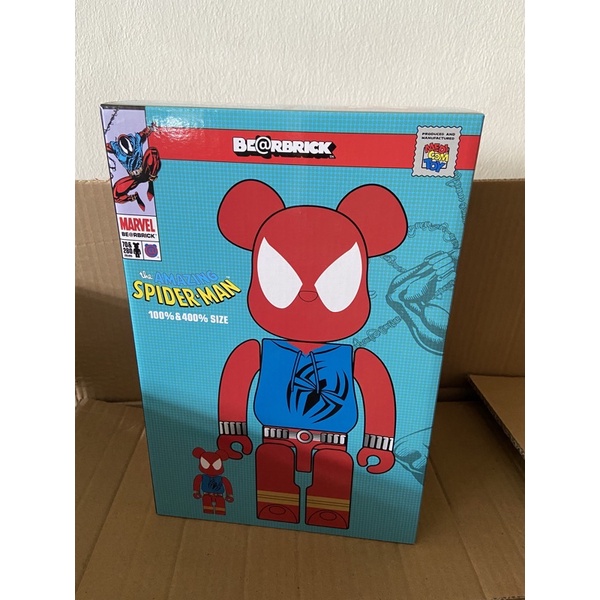 BE@RBRICK SPIDER-MAN UPGRADED100% & 400%の+dermalight-hamburg.de