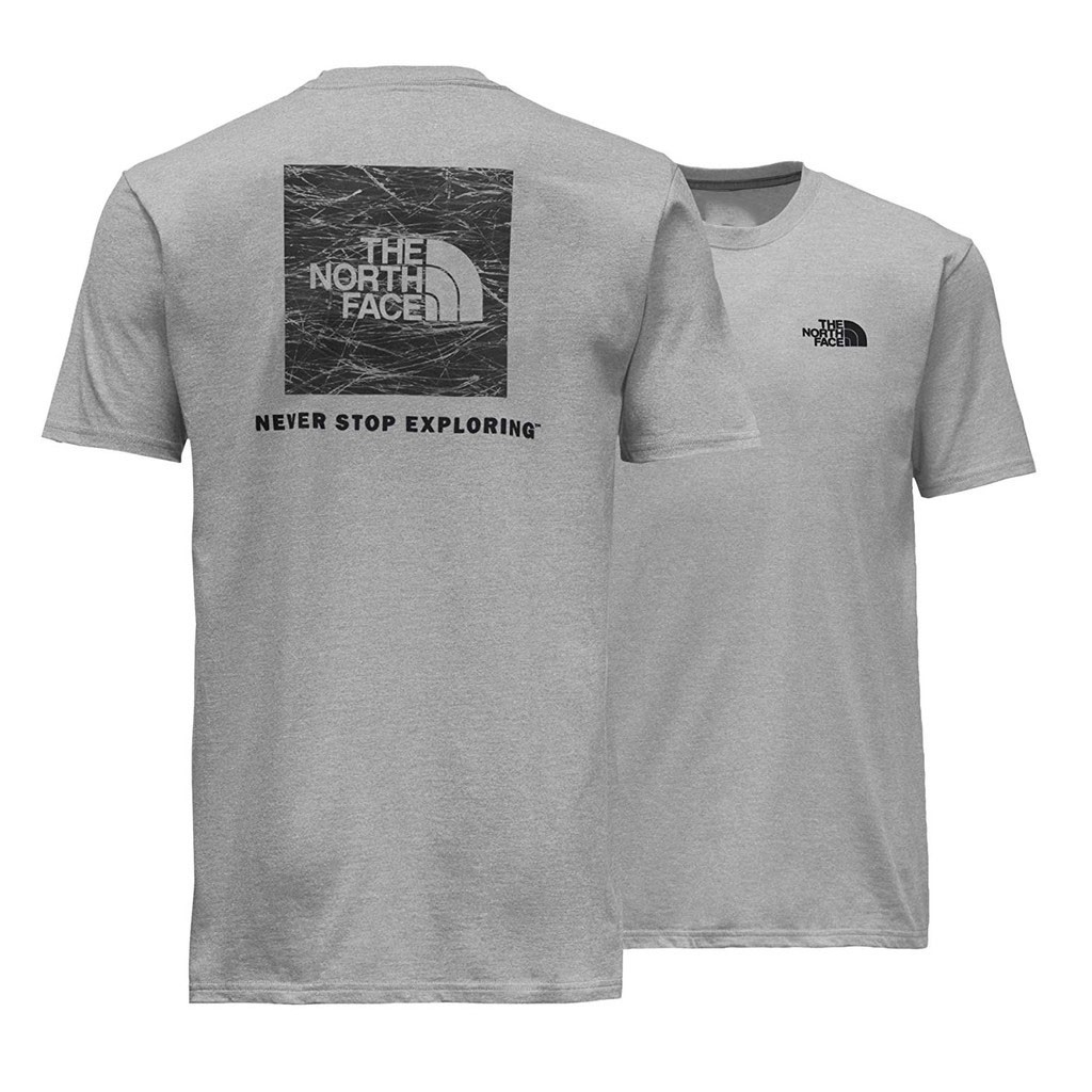 red box tee north face