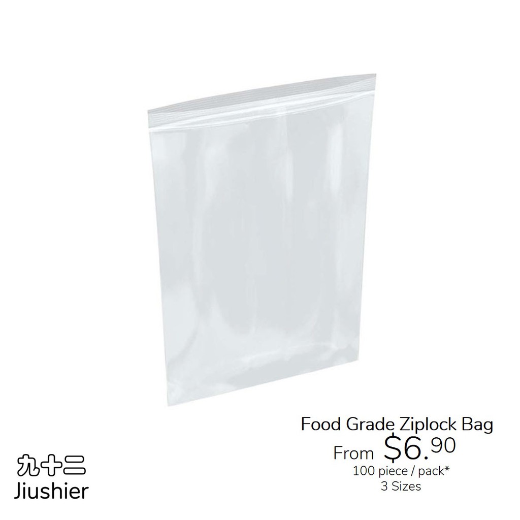 food grade ziplock bags