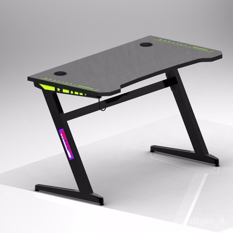 gaming table RGBLight Simple Desktop Bedroom Table Game Computer Desk