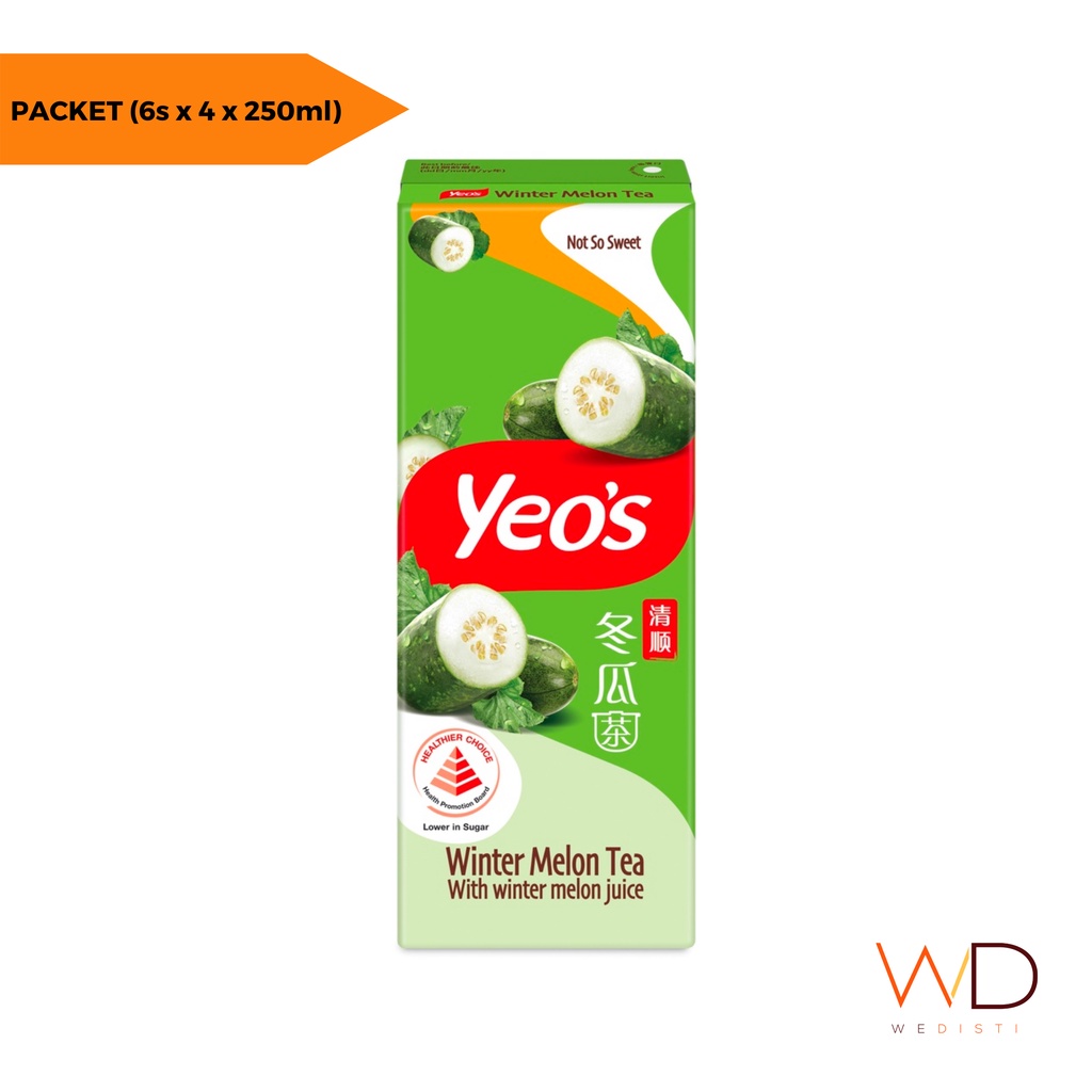 Yeo S Winter Melon Tea Packet 6s X 4 X 250ml Shopee Singapore