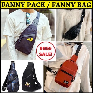Image of Fanny Pack / Chest Bag / Crossbody Bags / Waist Pouch / Sling Bag / 2020 New Trend / Outdoor Bag / Many Designs