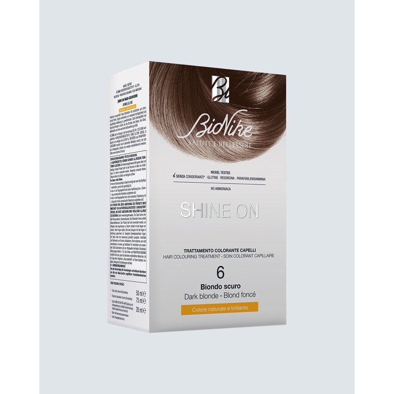 BioNike Shine On Hair Colouring - 6 Dark blonde