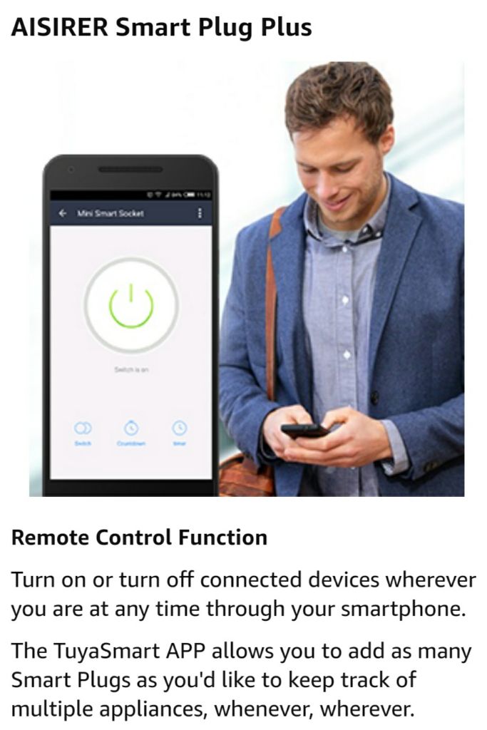 aisirer smart plug app