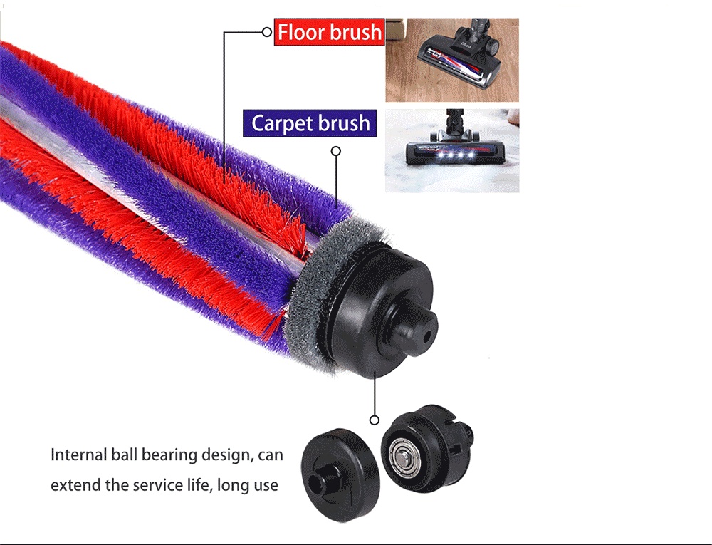 Dibea D18 Classical Cordless Vacuum Cleaner Handheld Stick with LED