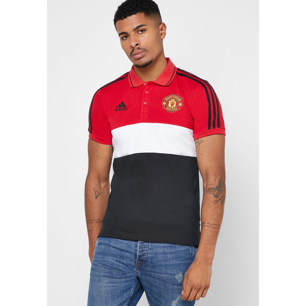 adidas manchester united polo shirt