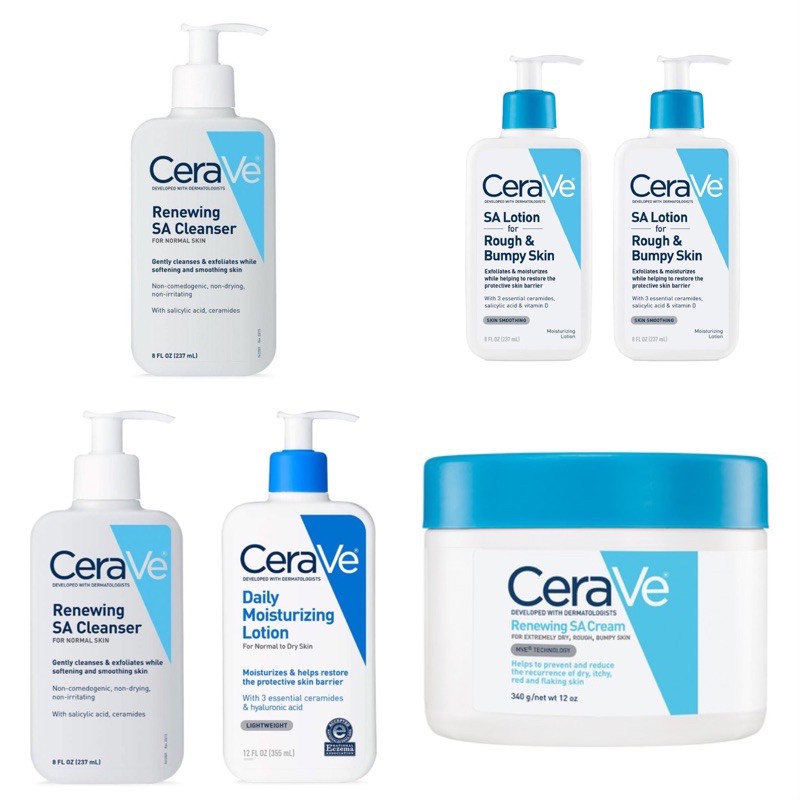 cerave renewing sa cleanser shopee