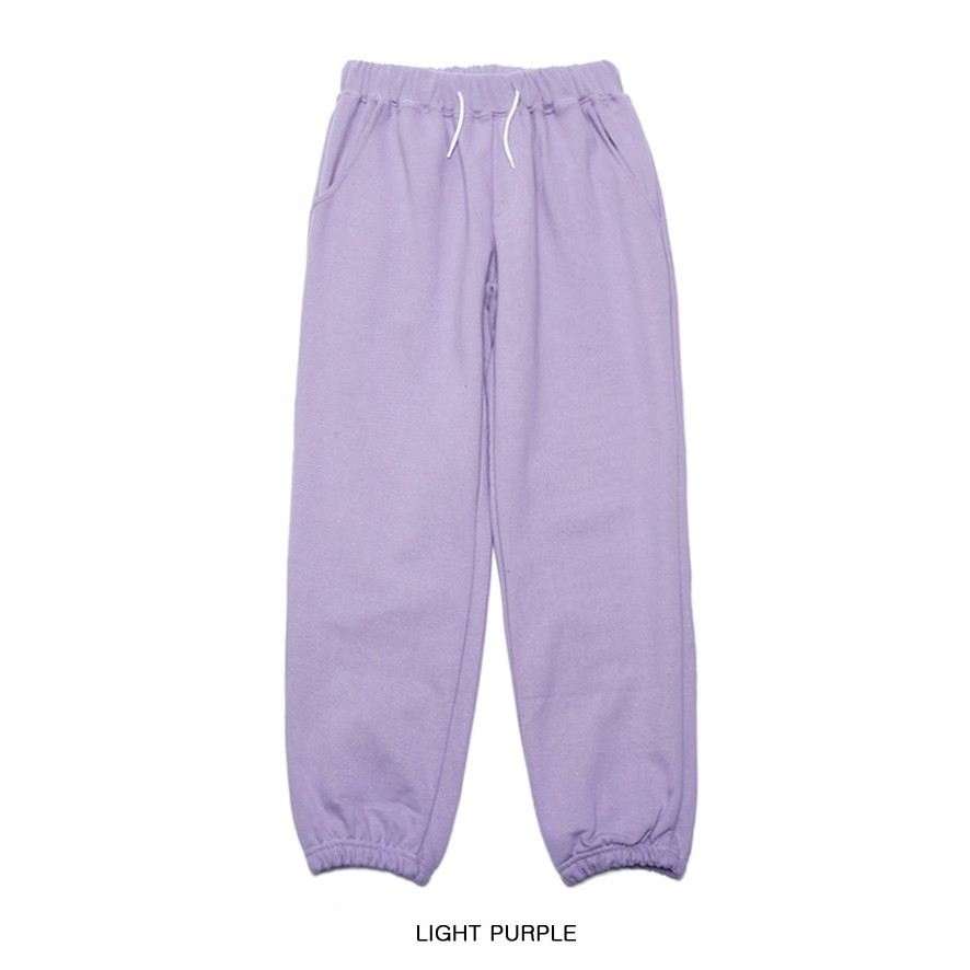 light purple joggers